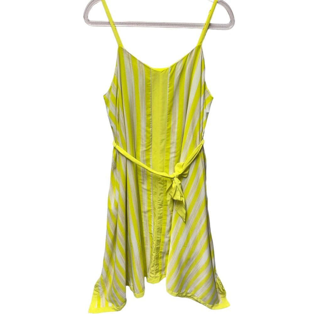 Matte Satin Knit Tiered Swing Flowy Flare Midi to Maxi Cami Dress Shark Bite Hem
